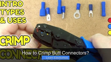 How to Crimp Butt Connectors?