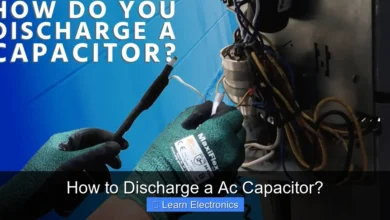 How to Discharge a Ac Capacitor?