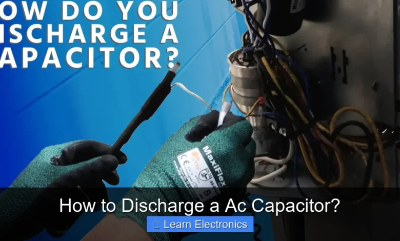 How to Discharge a Ac Capacitor?