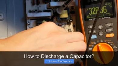 How to Discharge a Capacitor?