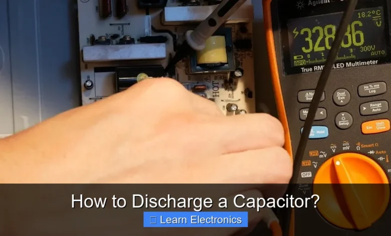 How to Discharge a Capacitor?