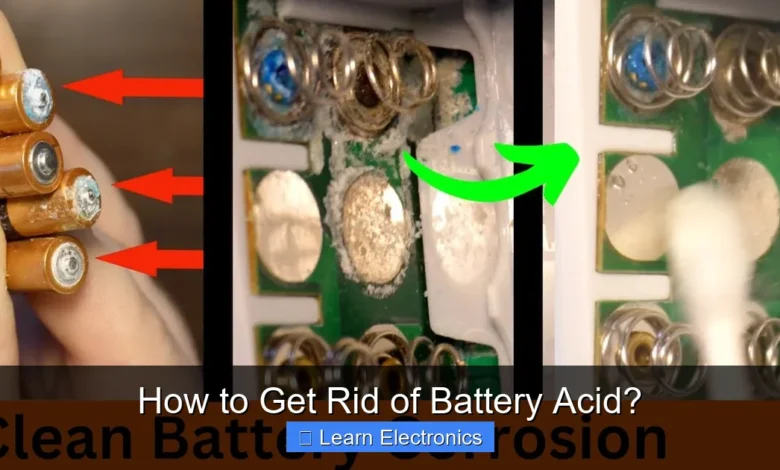 How to Get Rid of Battery Acid?