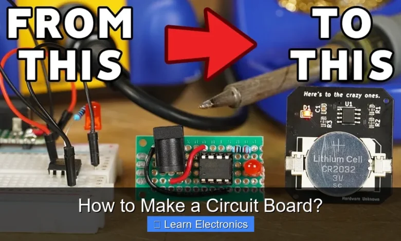 How to Make a Circuit Board?