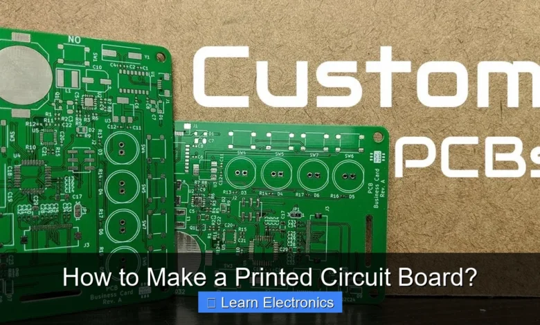 How to Make a Printed Circuit Board?