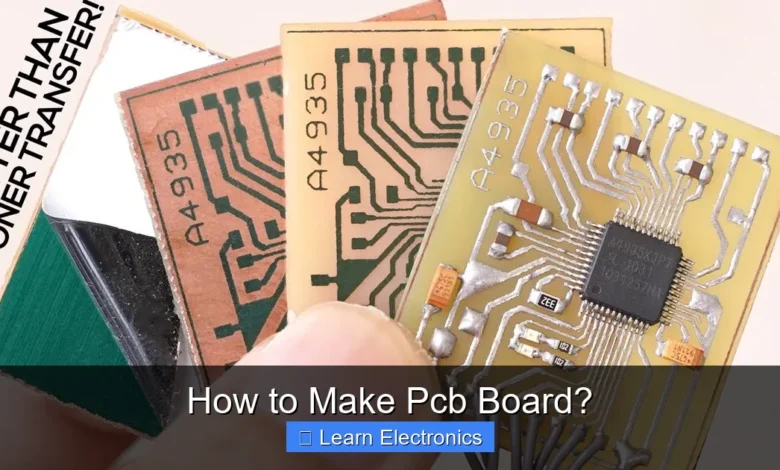 How to Make Pcb Board?