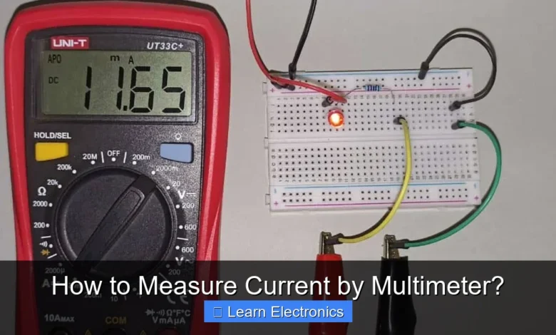 How to Measure Current by Multimeter?