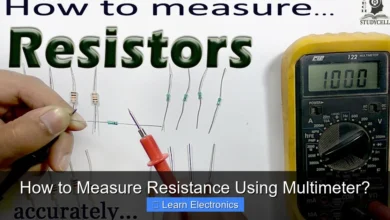 How to Measure Resistance Using Multimeter?