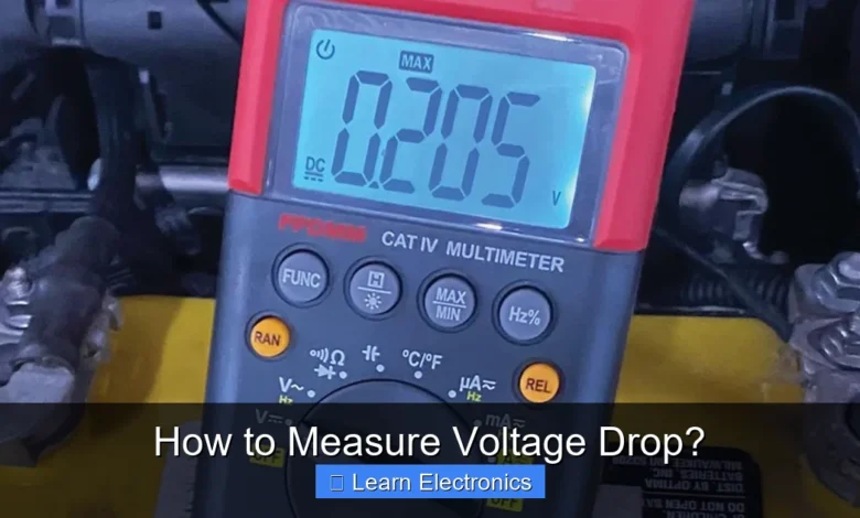 How to Measure Voltage Drop?