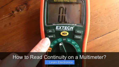 How to Read Continuity on a Multimeter?