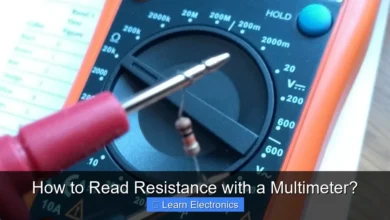 How to Read Resistance with a Multimeter?