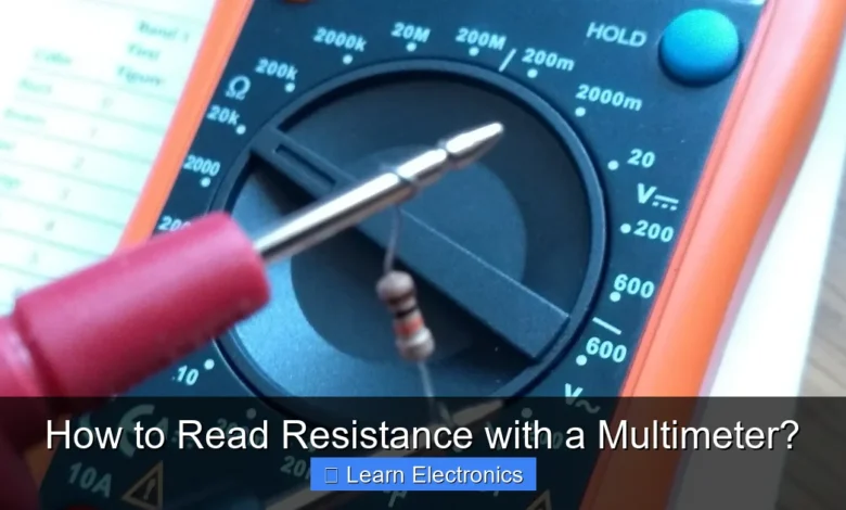 How to Read Resistance with a Multimeter?