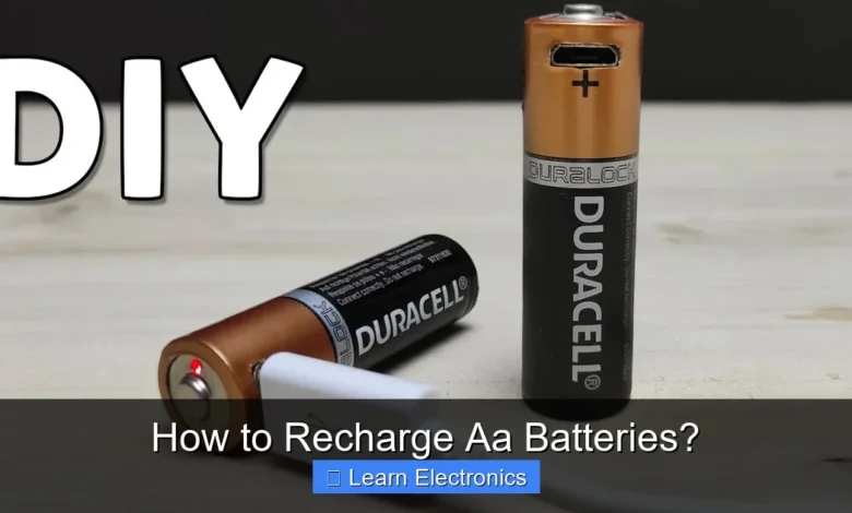 How to Recharge Aa Batteries?