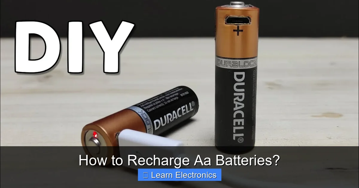 Can You Recharge Aa Batteries