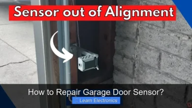 How to Repair Garage Door Sensor?