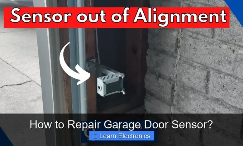 How to Repair Garage Door Sensor?