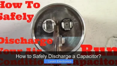 How to Safely Discharge a Capacitor?