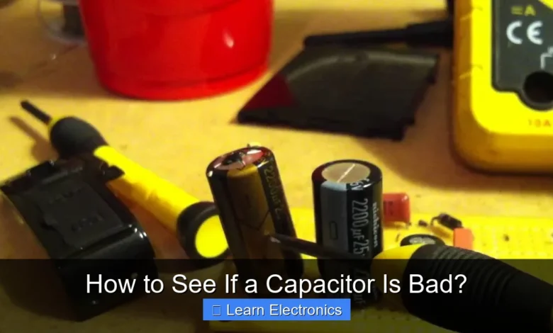 How to See If a Capacitor Is Bad?