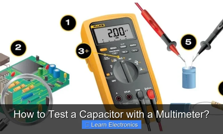 How to Test a Capacitor with a Multimeter?