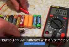 How to Test Aa Batteries with a Voltmeter?