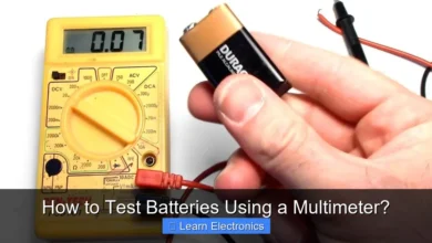 How to Test Batteries Using a Multimeter?