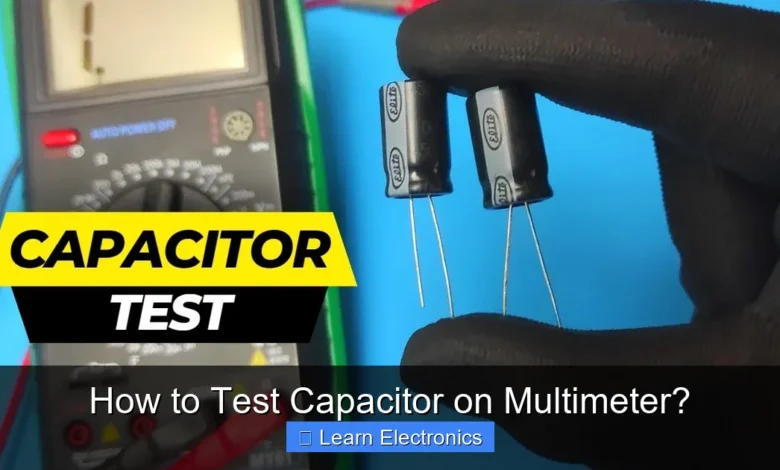 How to Test Capacitor on Multimeter?