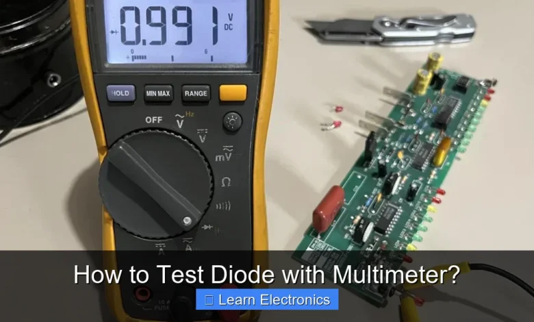 How to Test Diode with Multimeter?