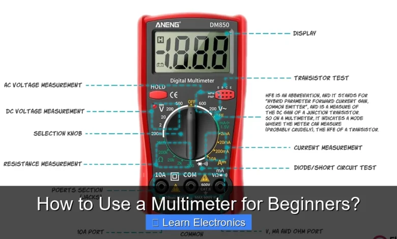 How to Use a Multimeter for Beginners?