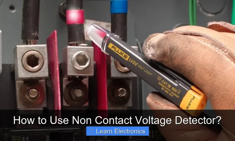 How to Use Non Contact Voltage Detector?