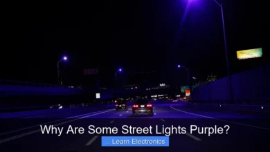 Why Are Some Street Lights Purple?