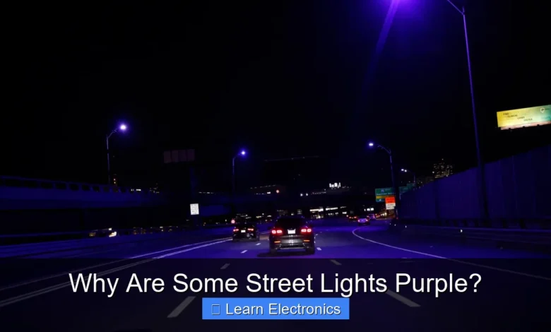Why Are Some Street Lights Purple?
