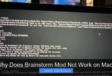 Why Does Brainstorm Mod Not Work on Mac?