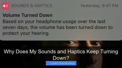 Why Does My Sounds and Haptics Keep Turning Down?