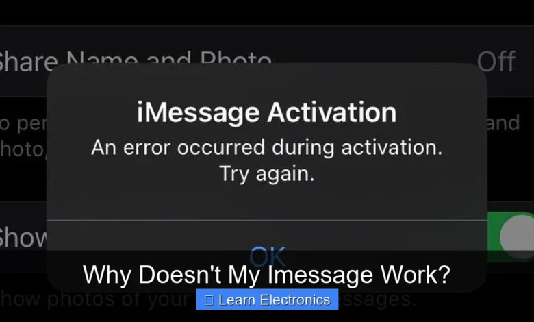 Why Doesn't My Imessage Work?