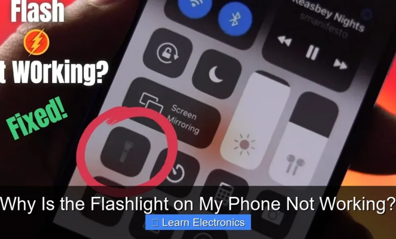 Why Is the Flashlight on My Phone Not Working?