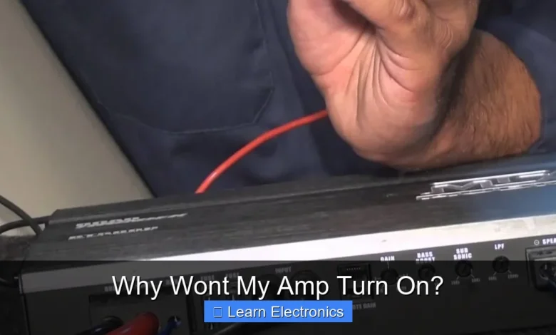 Why Wont My Amp Turn On?