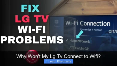 Why Won't My Lg Tv Connect to Wifi?