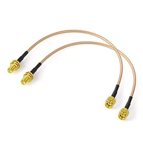 Bingfu WiFi Antenna Extension Cable (2-Pack) RP-SMA Male to...