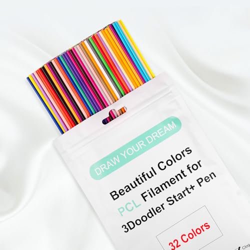 32 Colors 3D Doodler Pen Refills Packs for 3Doodler Start+