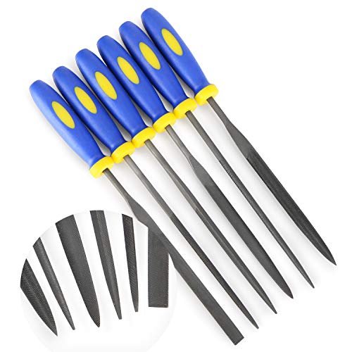 KALIM MINI Needle File Set (Carbon Steel) for Hardened...