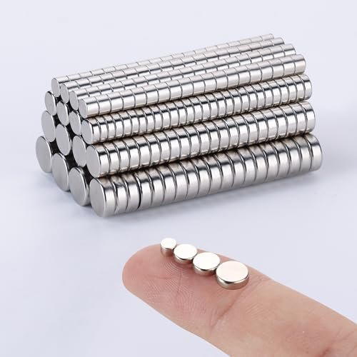 RHINOCATS 400Pcs Small Magnets, 4 Different Sizes for...
