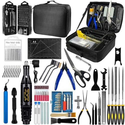 212Pcs 3D Printer Tool Kit with 3D Accessories Box