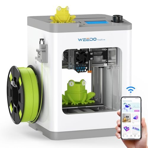 TINA2S 3D Printer with WiFi Printing, WEEDO Mini Auto...