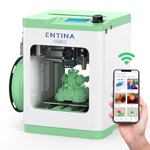 Entina TINA2S 3D Printers with WiFi Cloud Printing for...