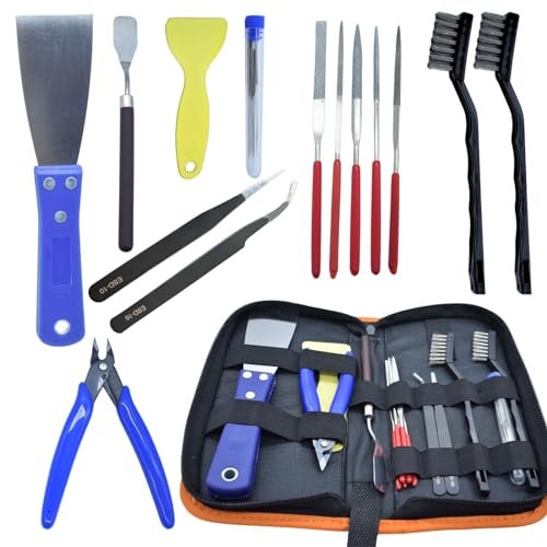 JUNYAOHSU 3D Printer Tool Kit, 24pcs 3D Cleaning and Removal