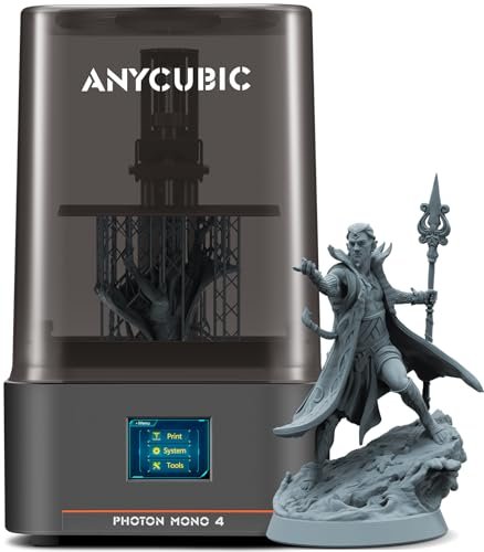ANYCUBIC 10K Resin 3D Printer, Photon Mono 4 LCD.