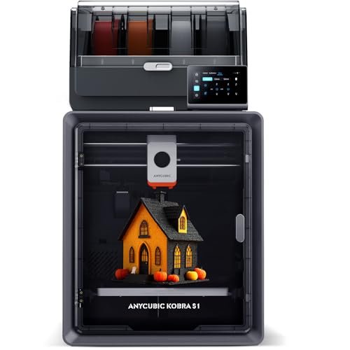 Anycubic Kobra S1 Combo Multi-Color 3D Printer, Fast...