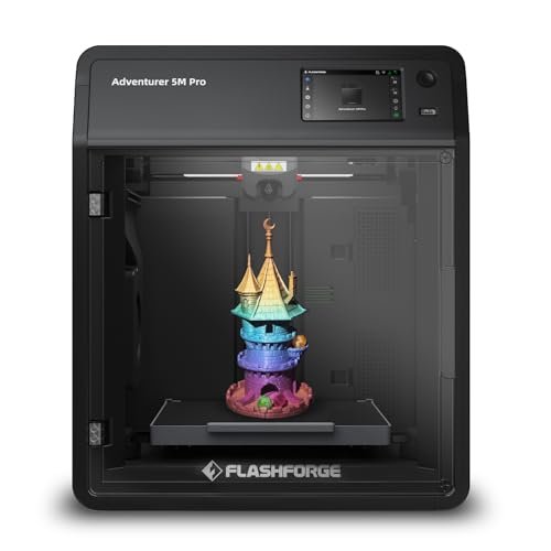 FLASHFORGE Adventurer 5M Pro 3D Printer with 600mm/s...