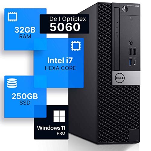 Dell Optiplex 5060 Desktop Computer | Hexa Core i7 PC