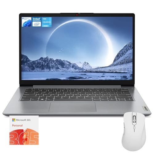 Lenovo IdeaPad 1 Everyday Laptop, 14