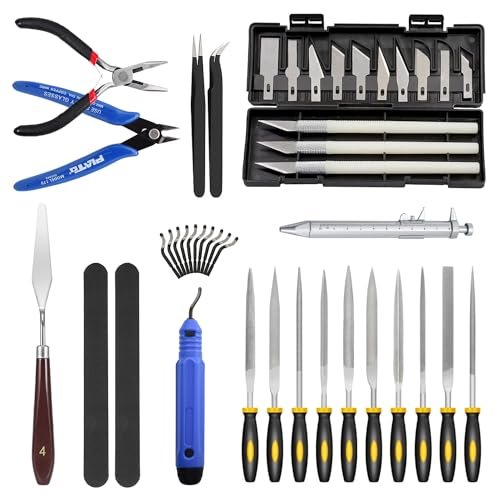 42 Pieces 3D Printer Tools Kit, 3D Model Accessories Set